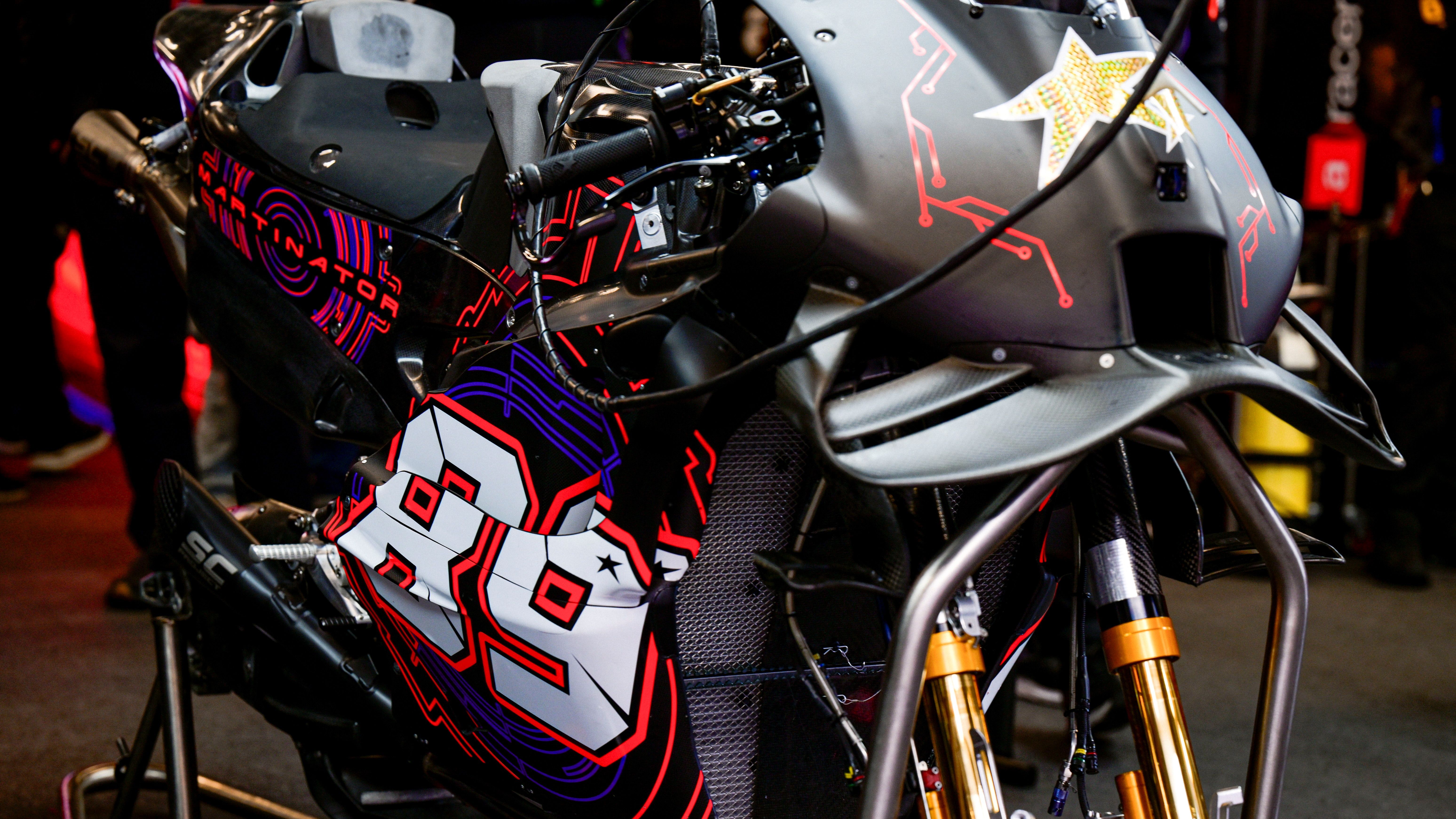 La Aprilia de Jorge Martín, Test Barcelona MotoGP 2025