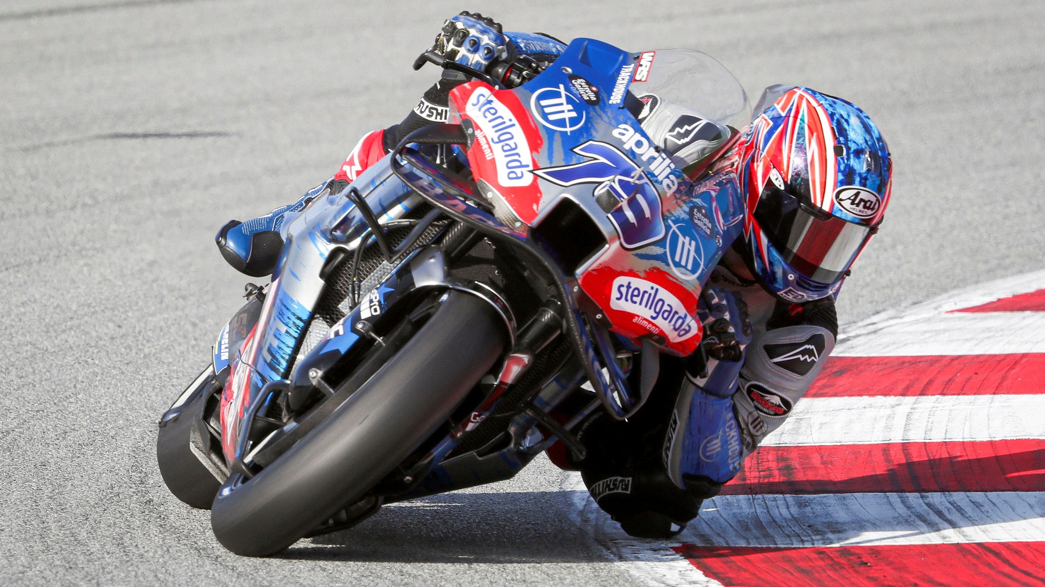 Ai Ogura se estrena con la Aprilia del Trackhouse, Test Barcelona MotoGP 2025