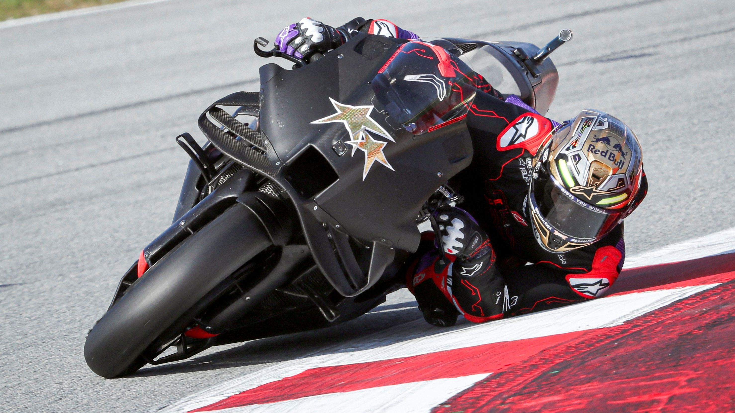 Jorge Martín con la Aprilia, Test Barcelona MotoGP 2025
