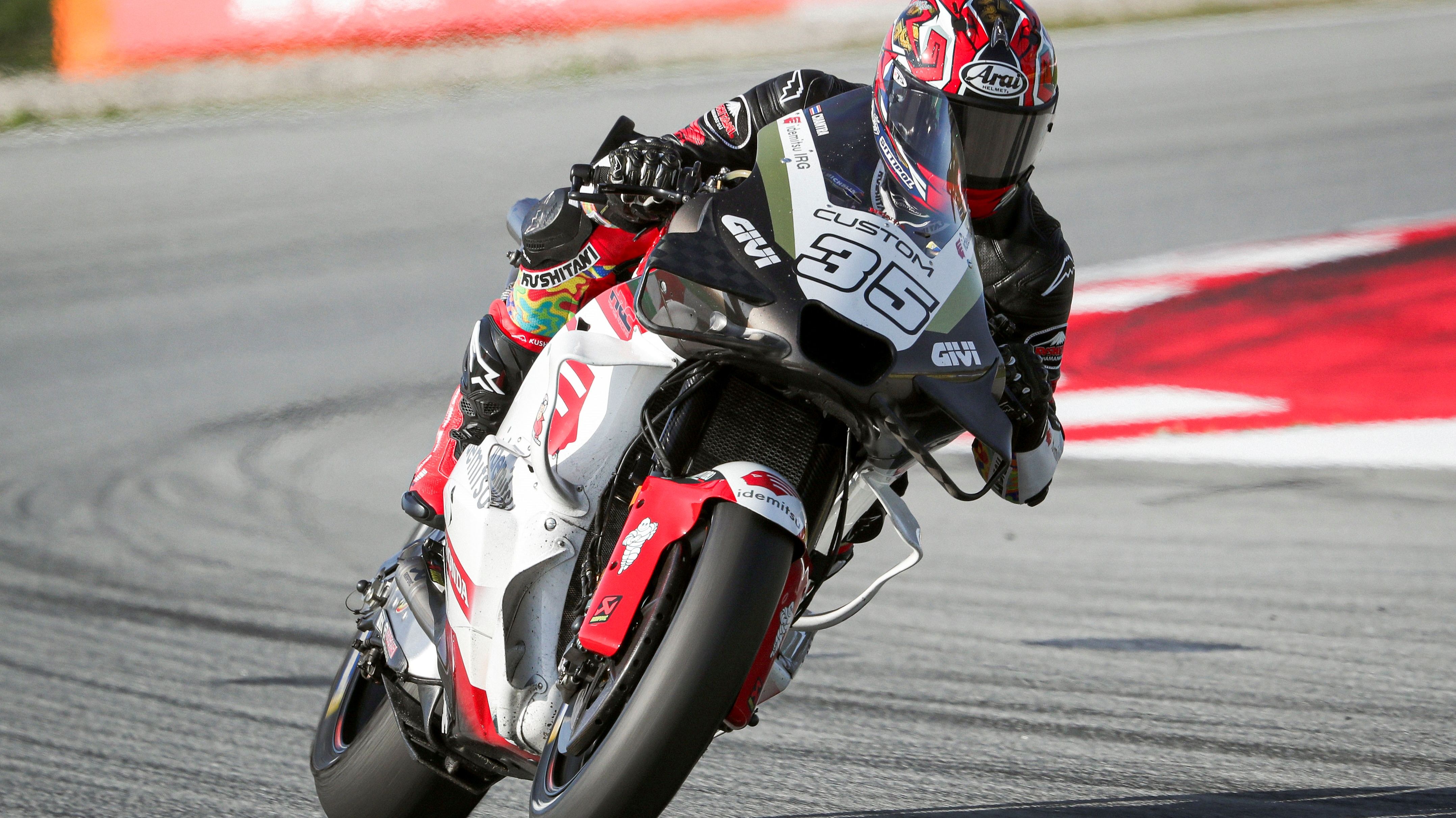 Somkiat Chantra en su debut con la Honda del LCR, Test Barcelona MotoGP 2025
