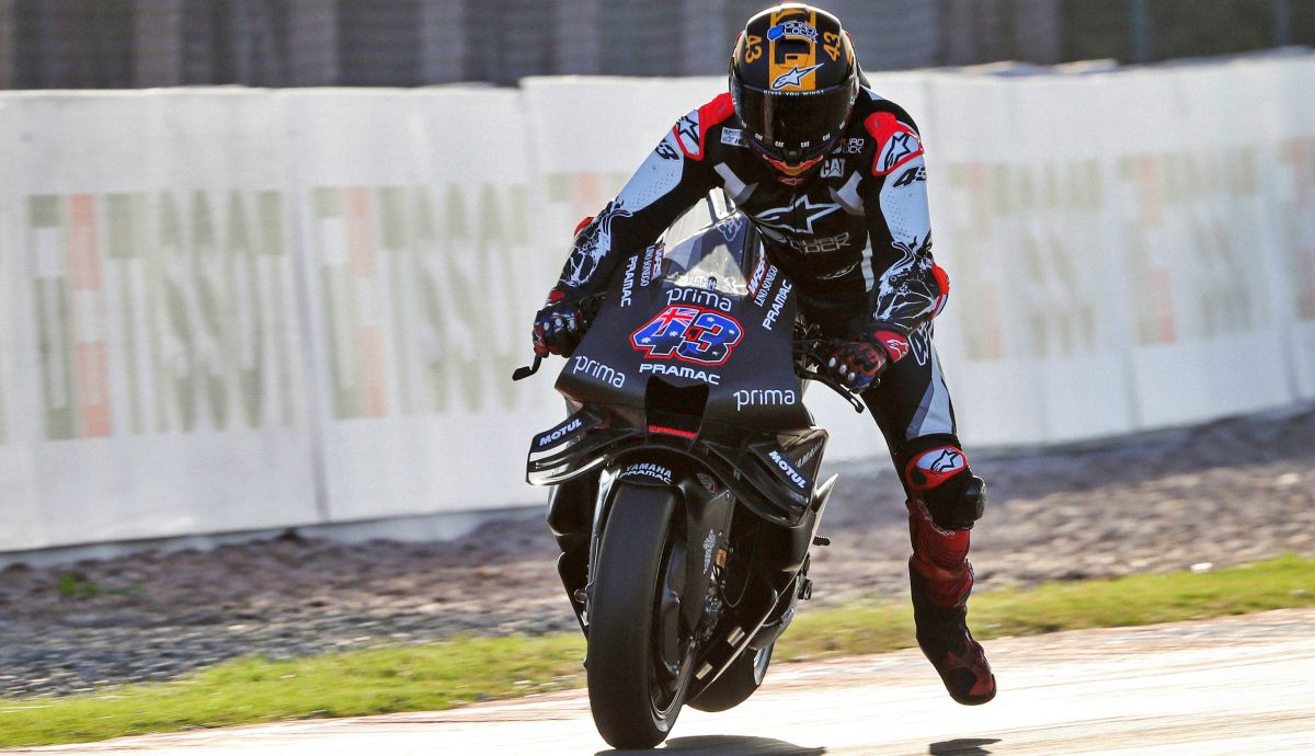 Jack Miller con la Yamaha del Pramac en el Test de Barcelona MotoGP 2025 Jack Miller con la Yamaha del Pramac en el Test de Barcelona MotoGP 2025