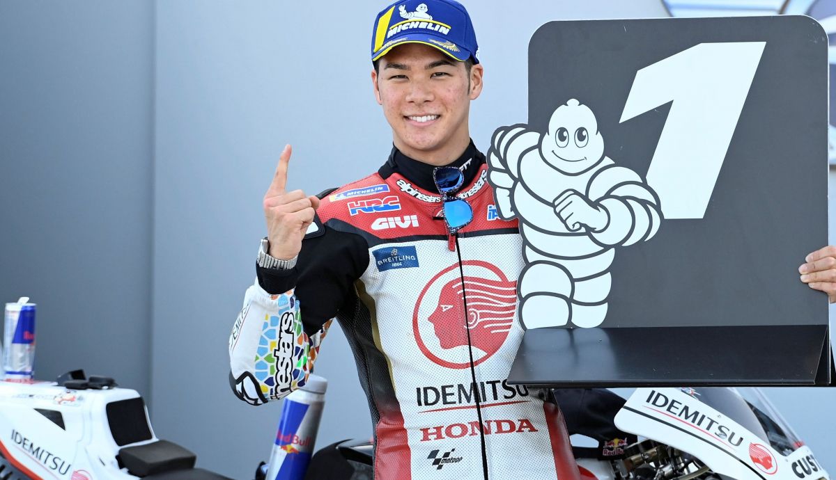 Takaaki Nakagami logró su única pole en MotoGP en el GP de Teruel 2020 Takaaki Nakagami logró su única pole en MotoGP en el GP de Teruel 2020
