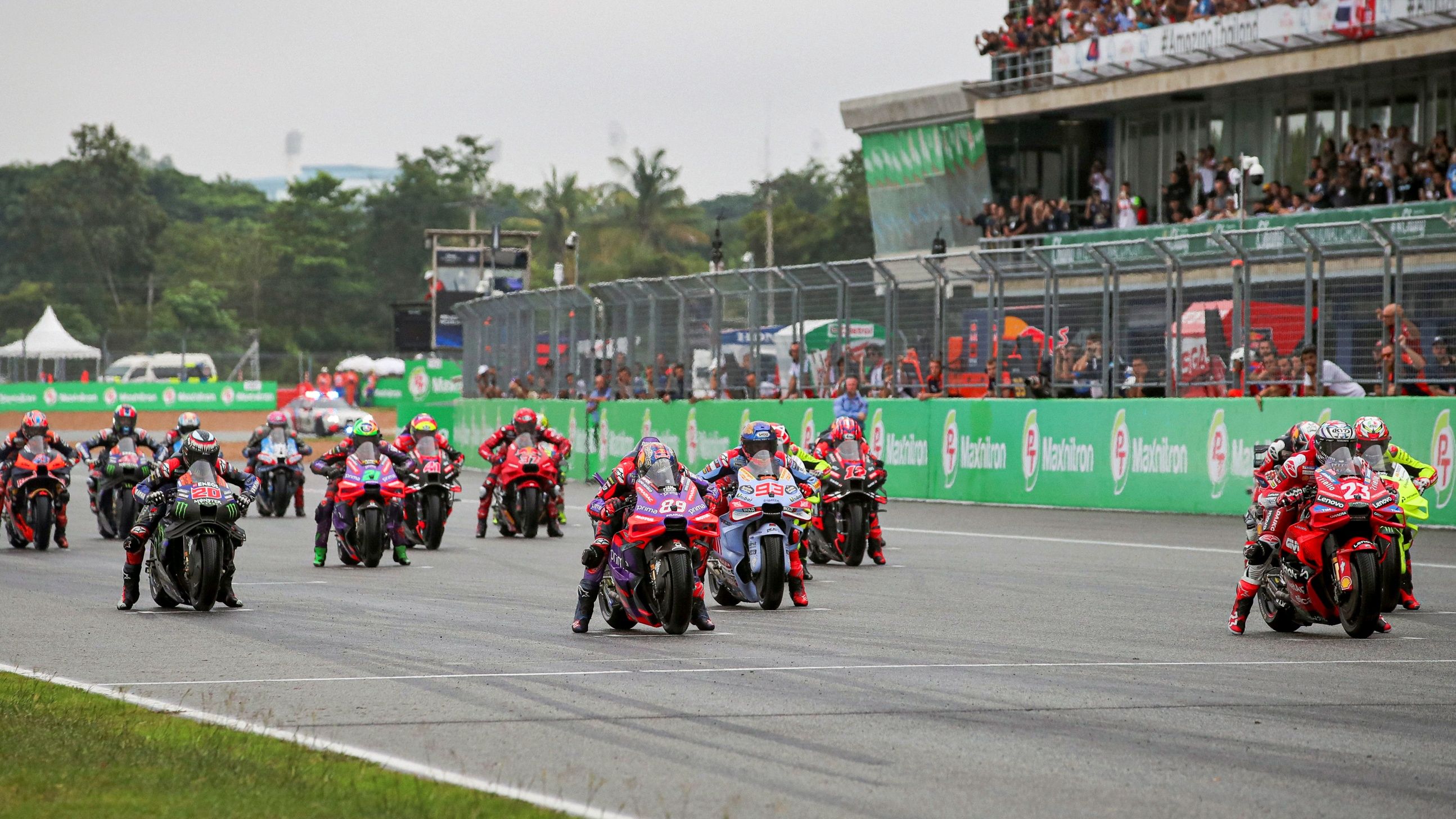 La temporada 2025 de MotoGP comenzará en Tailandia