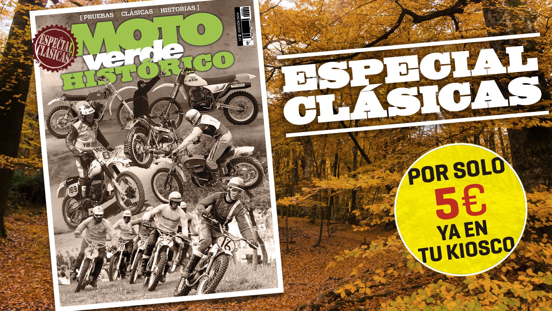 Moto Verde Histórico. Especial clásicas. Edición 2 a la venta.