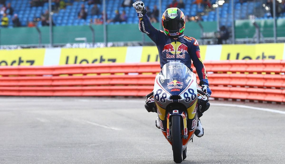 Jorge Martín conquistó la MotoGP Rookies Cup en 2014 Jorge Martín conquistó la MotoGP Rookies Cup en 2014