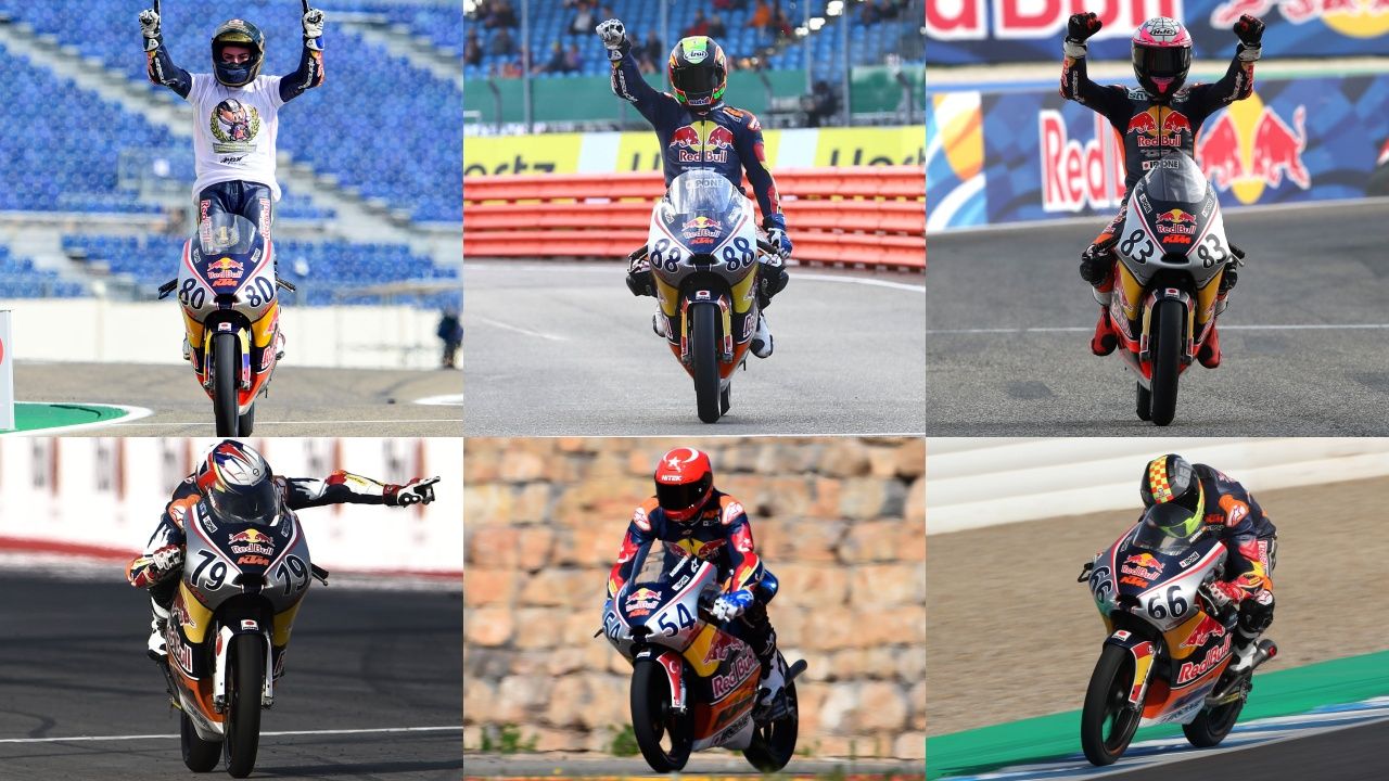 Jorge Martín, David Alonso y Álvaro Carpe fueron campeones de la MotoGP Rookies Cup, por la que también pasaron Ai Ogura, Toprak Razgatlioglu y Adrián Huertas