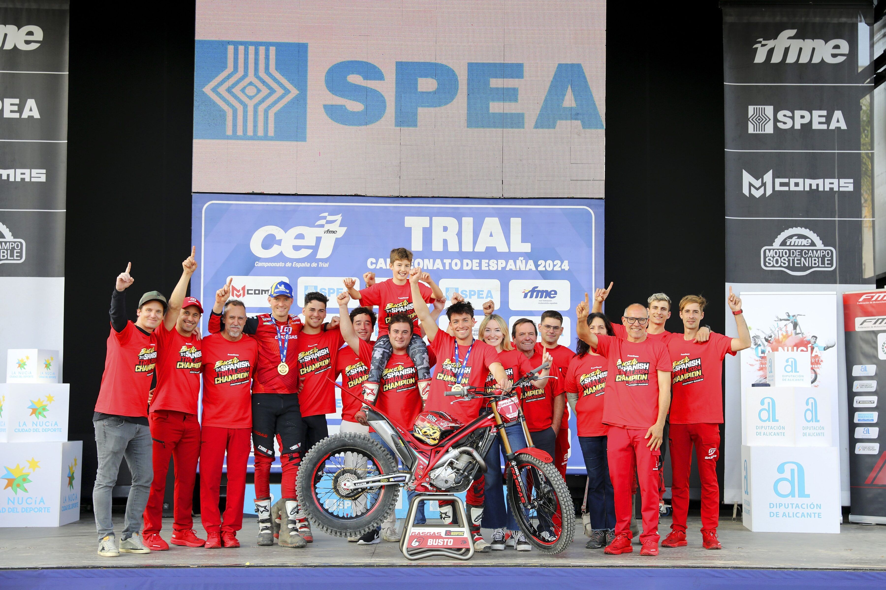 Fotos Trial La Nucía. Campeonato de España de Trial 2024. 