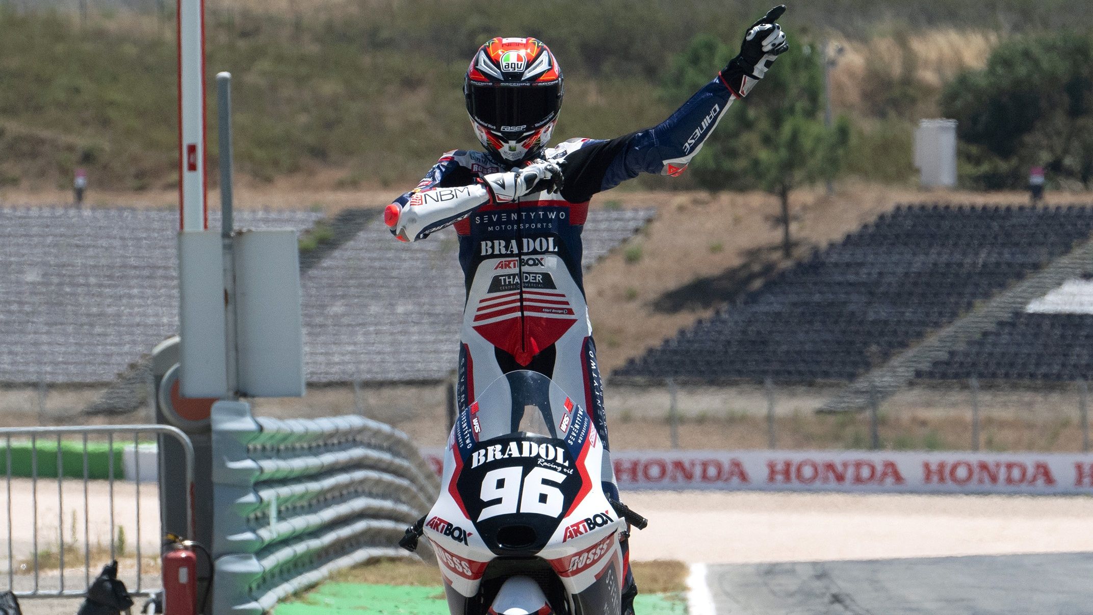 Guido Pini ha sido subcampeón mundial de JuniorGP pese a perderse casi medio año