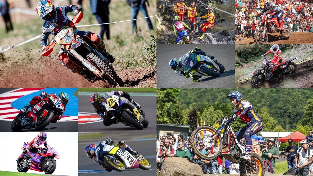 Josep García, Toni Bou, TdN masculino, Jorge Prado, Mireia Badia, Héctor Garzó, Ana Carrasco, Adrián Huertas, Jorge Martín y Álvaro Carpe son los campeones mundiales de España en 2024