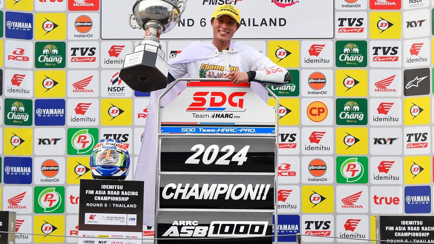 Yuki Kunii es el campeón del Asia Superbike 1000cc 2024