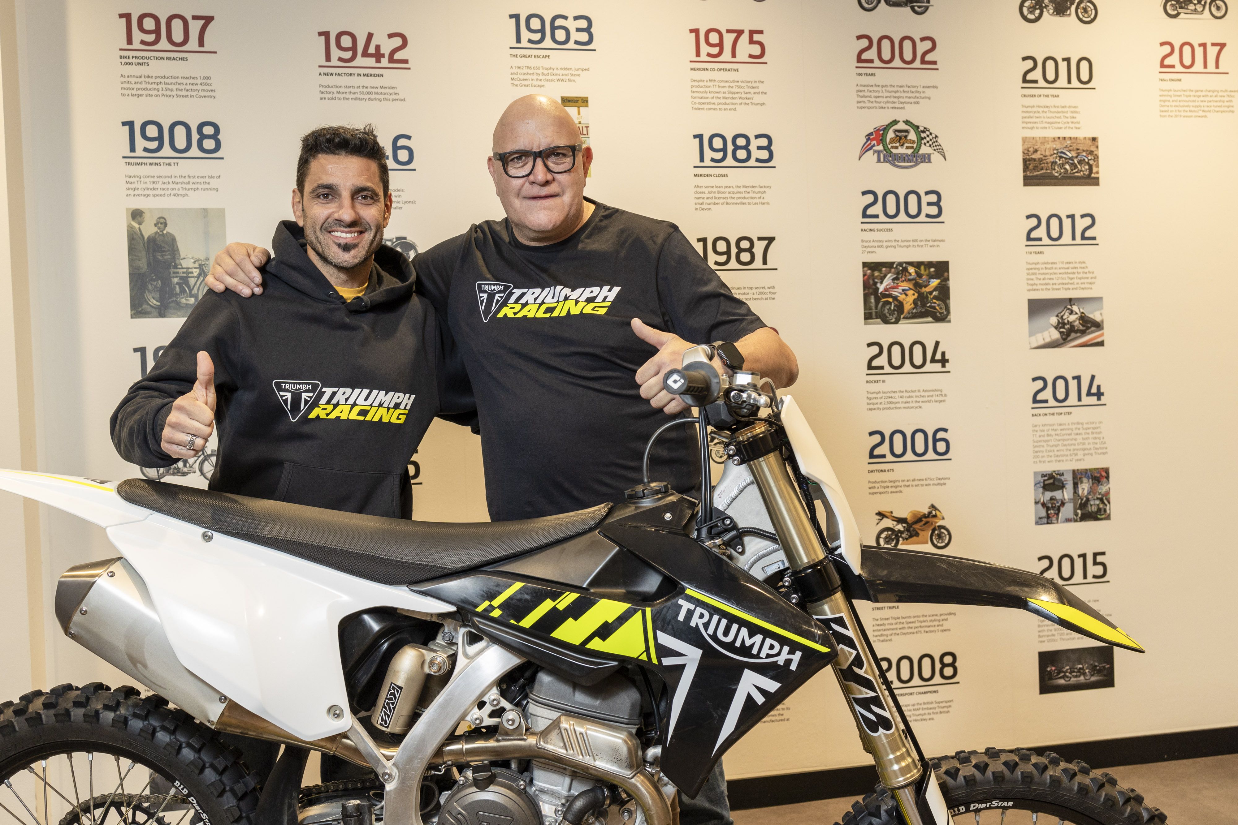Triumph debuta en el Campeonato de España de Motocross
