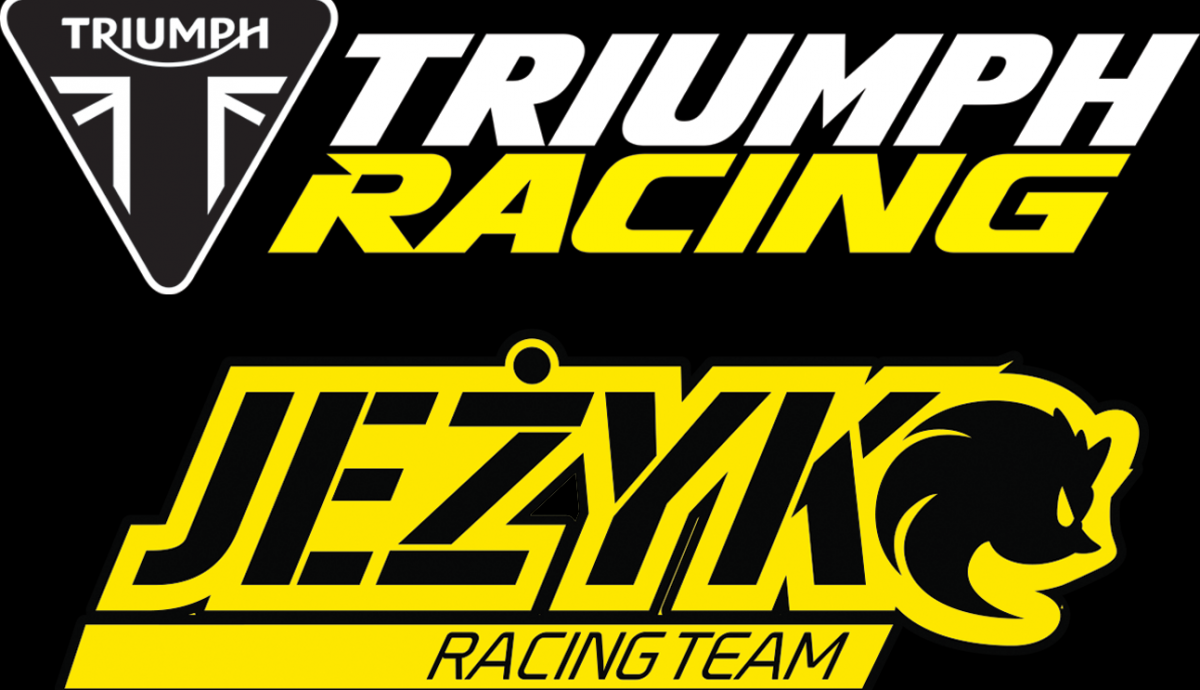 Triumph Jezyk vert black background Triumph Jezyk vert black background