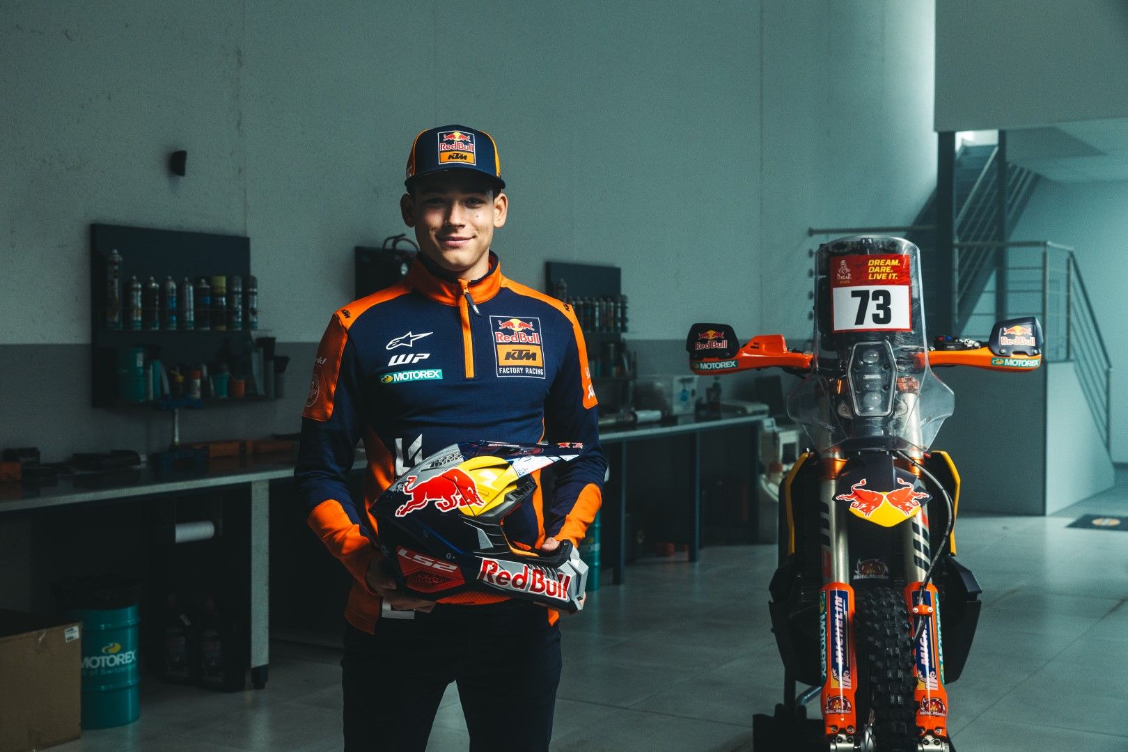 Fotos Edgard Canet piloto Red Bull KTM Factory Racing