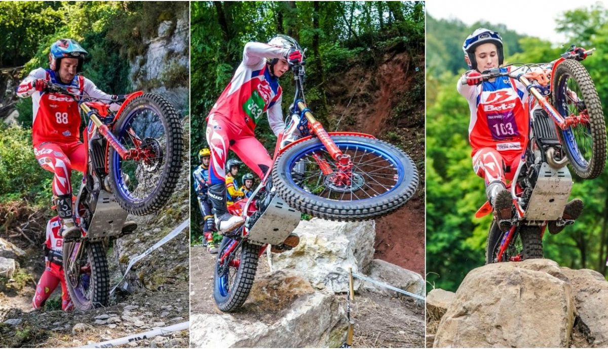 Matteo Grattarola, George Hemingway y Andrea Sofia Rabino, protagonistas con Beta en trial en 2024