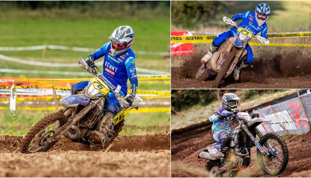 Hamish MacDonald, Antoine Magain y Rachel Gutish, protagonitas en enduro con Sherco en 2024