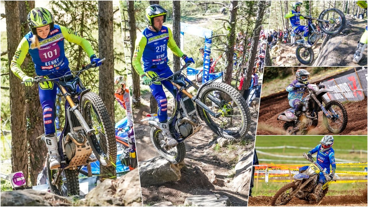 Emma Bristow, Jack Peace, Arnau Farre, Rachel Gutish y Hamish MacDonald, protagonistas con Sherco en 2024
