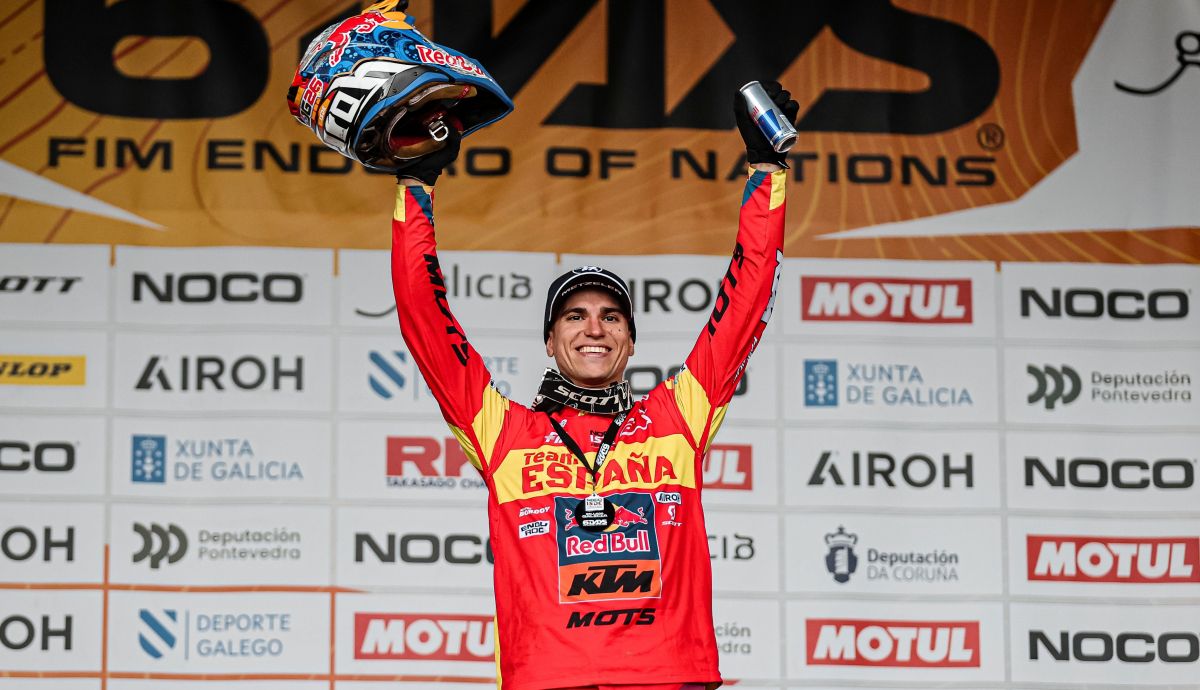 Josep García ha ganado la categoría individual de los ISDE 2024 Josep García ha ganado la categoría individual de los ISDE 2024