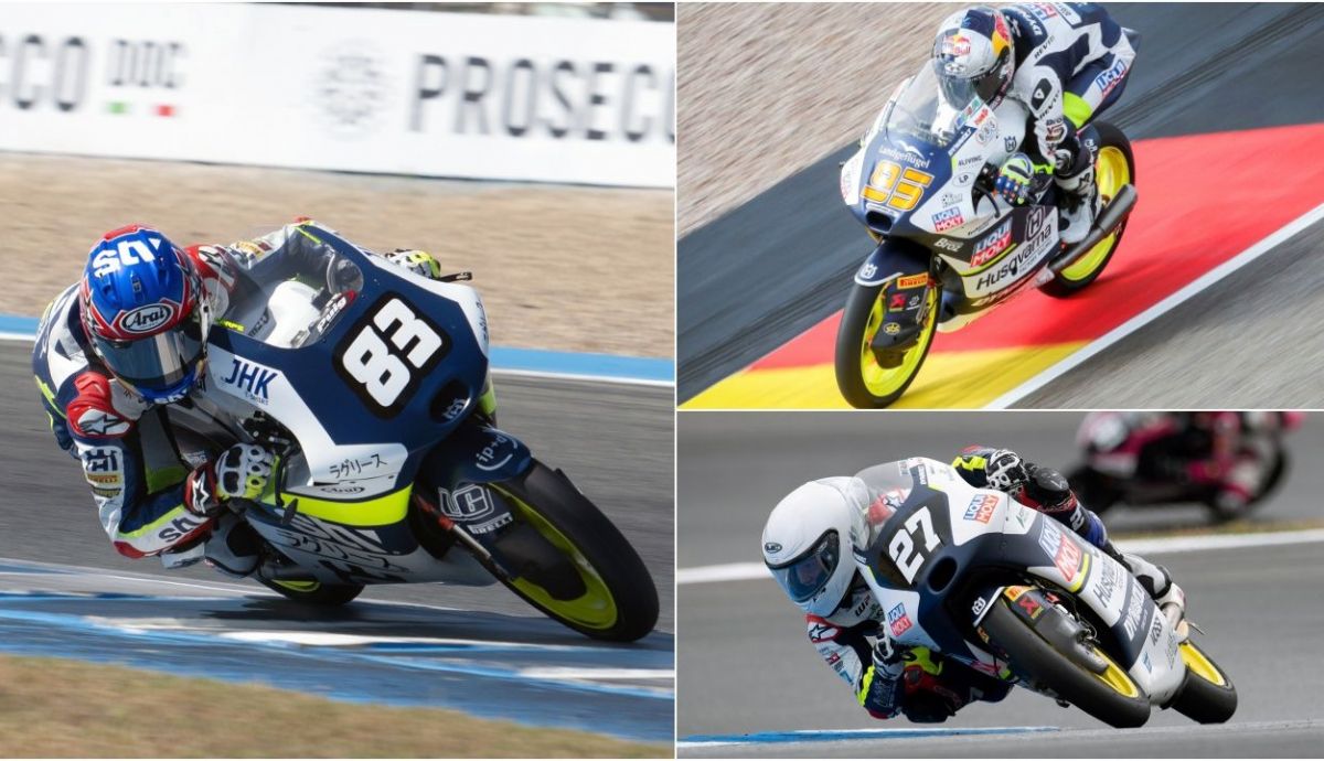 Álvaro Carpe, Collin Veijer y Rico Salmela, protagonistas en velocidad con Husqvarna en 2024