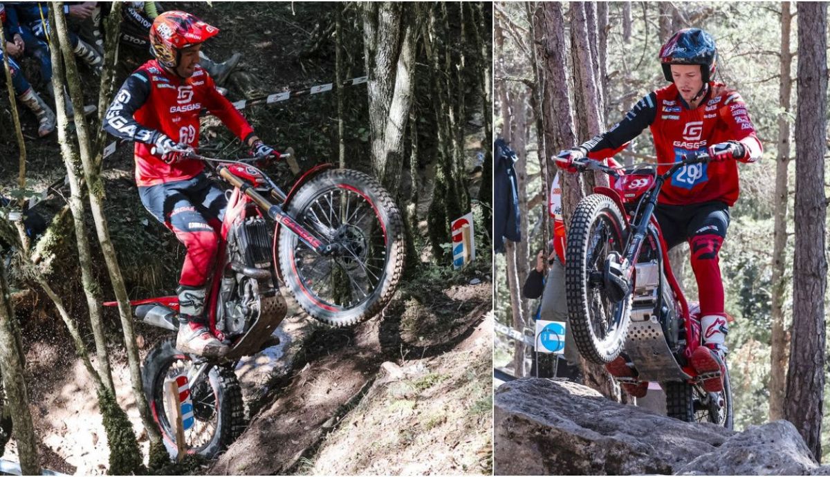 Jaime Busto y Sondre Haga han sido protagonistas en trial con GasGas en 2024