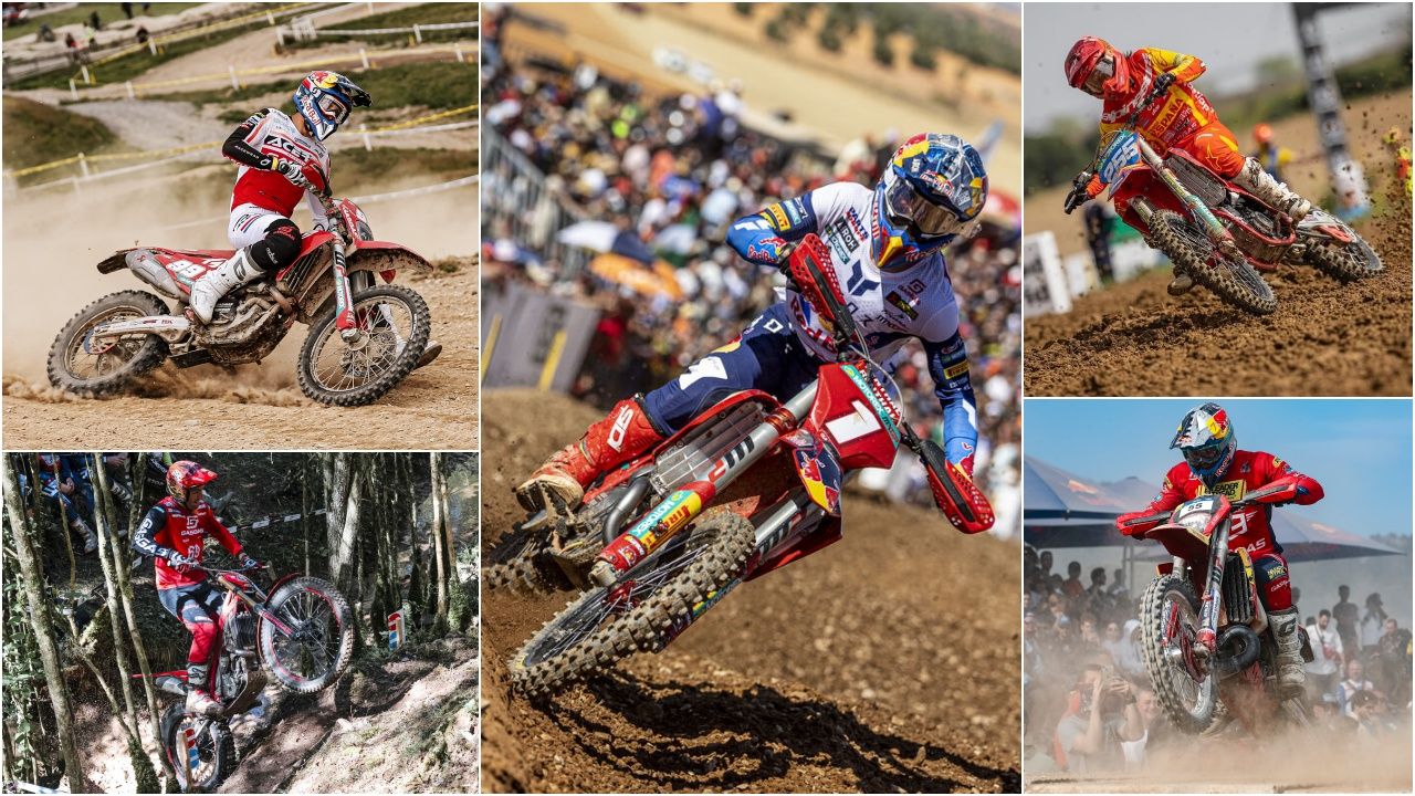 Jorge Prado, Andrea Verona, Daniela Guillen, Jaime Busto y Wade Young han sido protagonistas con GasGas en 2024