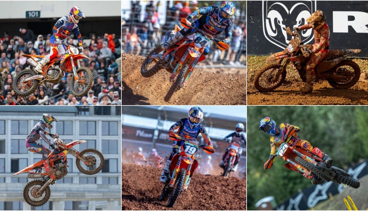 Chase Sexton, Jeff Herlings, Lynn Valk, Liam Everts, Sacha Coenen y Andrea Adamo, protagonistas en MX con KTM en 2024 Chase Sexton, Jeff Herlings, Lynn Valk, Liam Everts, Sacha Coenen y Andrea Adamo, protagonistas en MX con KTM en 2024