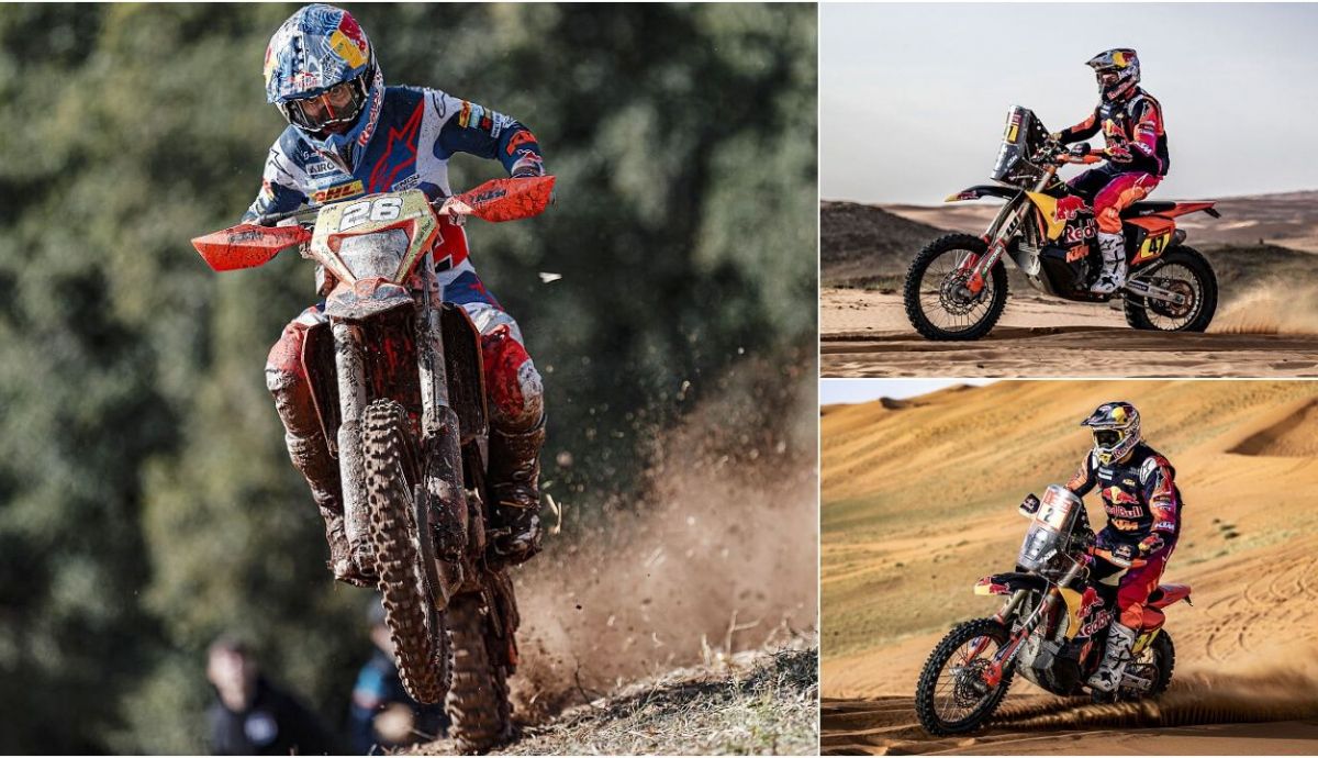 Josep García, Kevin Benavides y Toby Price, protagonistas en enduro y raid con KTM en 2024 Josep García, Kevin Benavides y Toby Price, protagonistas en enduro y raid con KTM en 2024