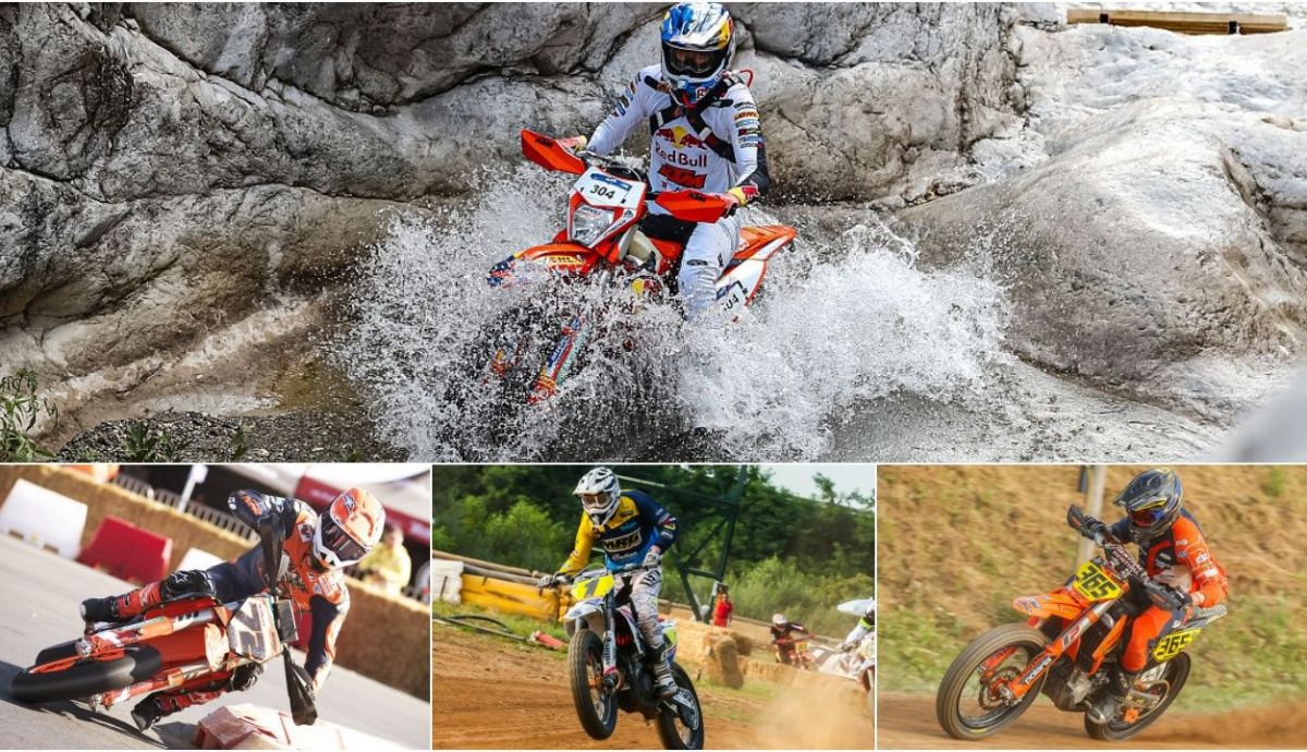 Manuel Lettenbichler, Lukas Hollbacher, Ervin Krajkovic y Lasse Kurvinen han sido protagonistas en enduro, supermoto y flat track con KTM en 2024 Manuel Lettenbichler, Lukas Hollbacher, Ervin Krajkovic y Lasse Kurvinen han sido protagonistas en enduro, supermoto y flat track con KTM en 2024