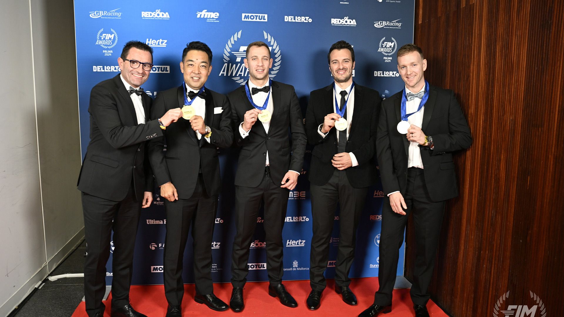 Gala FIM Gregg Black & Etienne Masson & Dan Linfoot & Yihei Kato