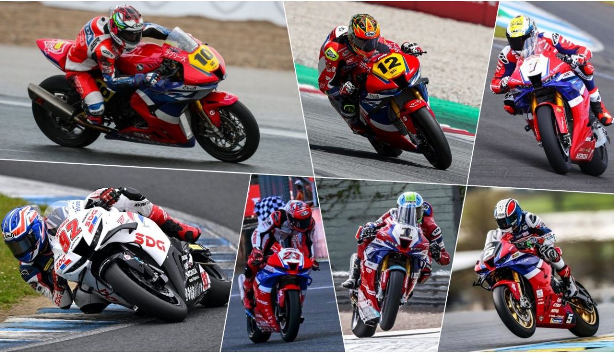 Unai Orradre, Borja Gómez, Tommy Bridewell, Yuki Kunii, Andi Izdihar, Florian Alt y Alan Techer, protagonistas en los nacionales de velocidad con Honda en 2024