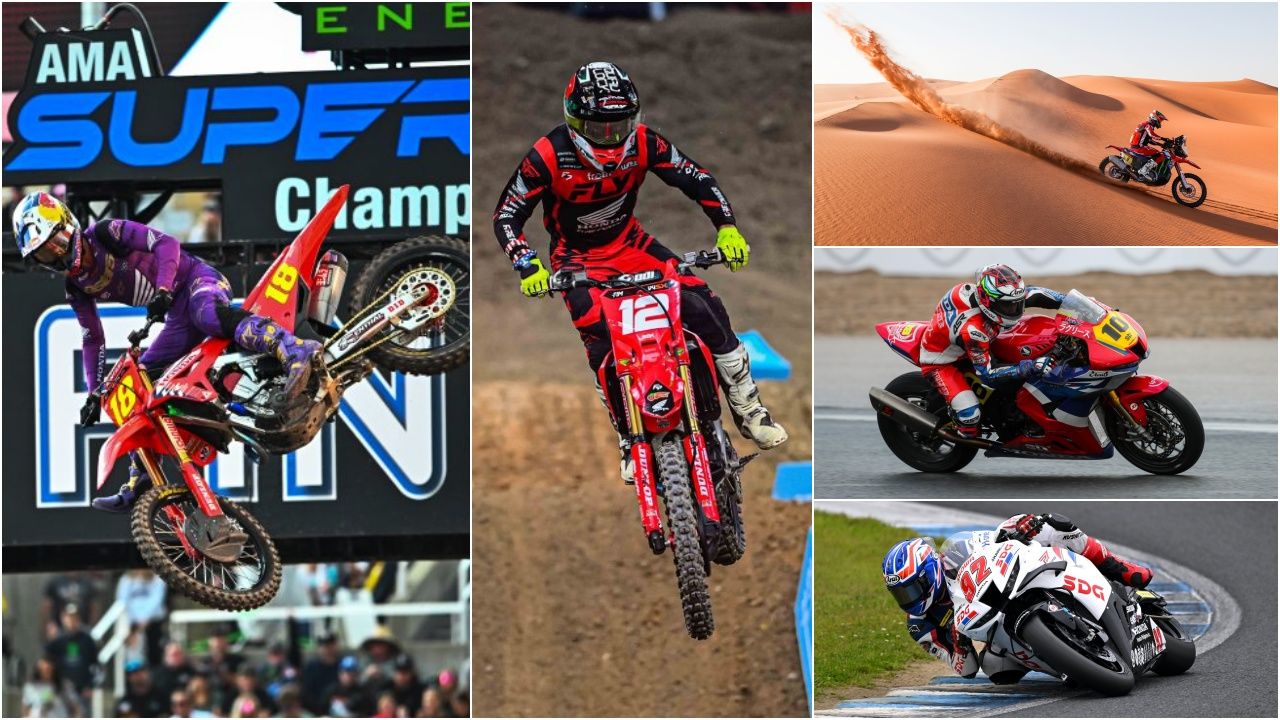 Jett Lawrence, Shane McElrath, Ricky Brabec, Unai Orradre y Yuki Kunii, protagonistas con Honda en 2024