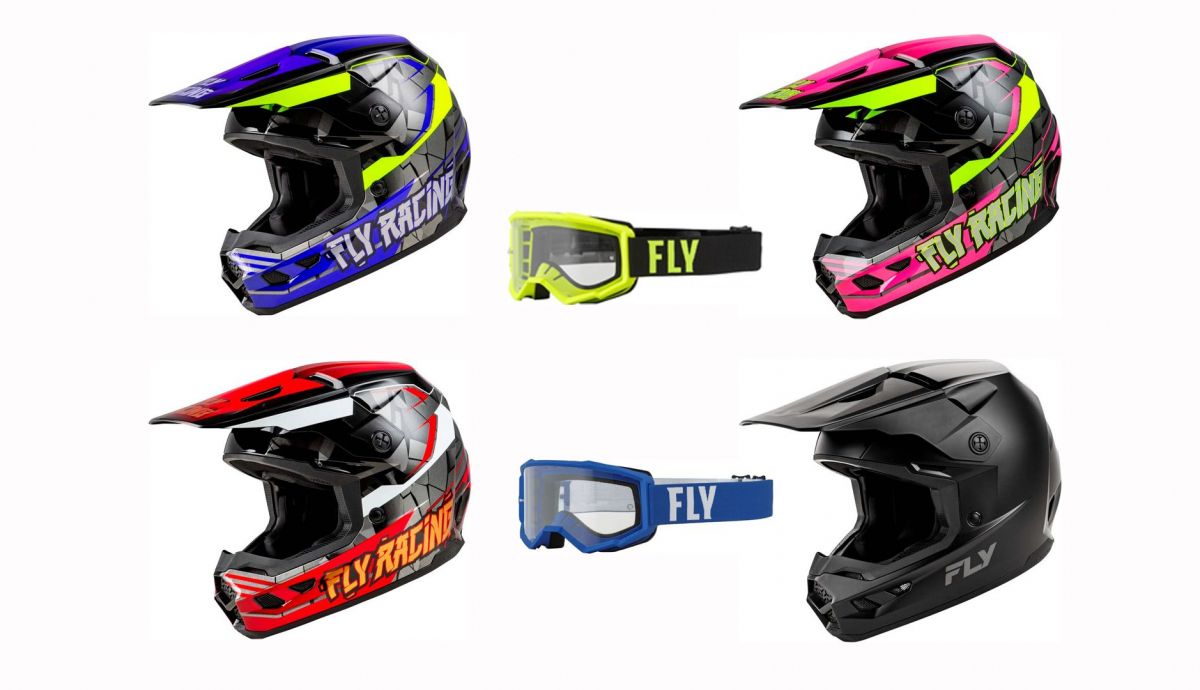Fly Racing Kinetic Junior casco (2) Fly Racing Kinetic Junior casco (2)