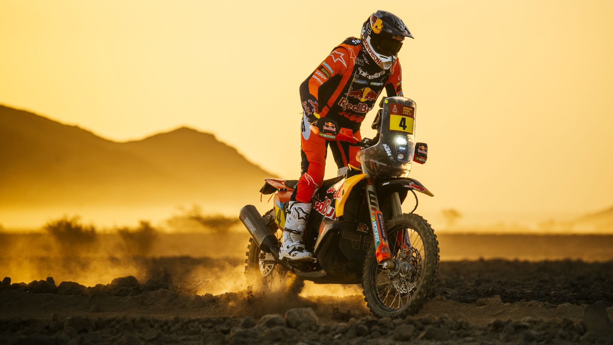 Daniel Sanders arrancará la segunda mitad del Dakar 2025 con una renta de 15 minutos en la general