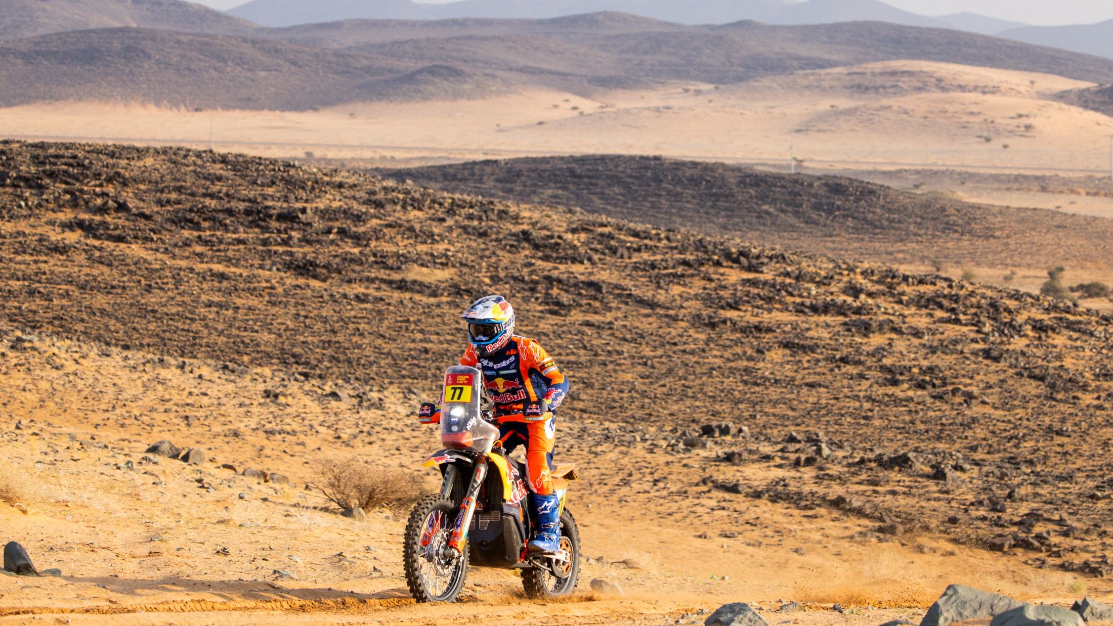 Luciano Benavides ha estrenado su casillero de victorias en el Dakar 2025