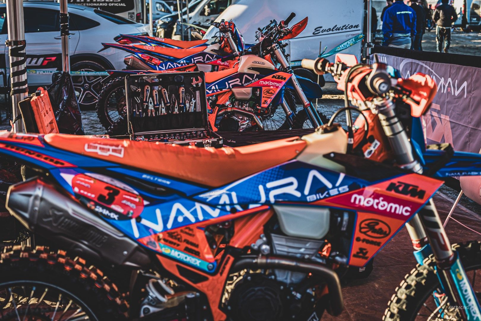 Equipo KTM Namura Racing 2025. Enduro y raids. 