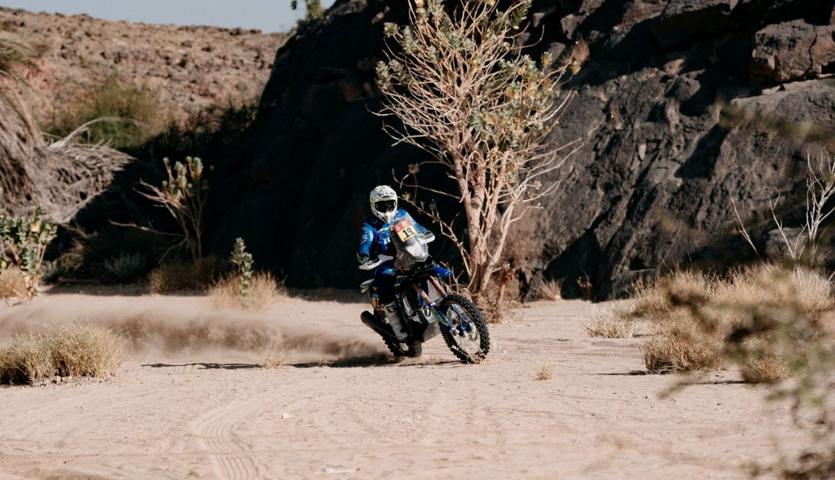 Rui Gonçalves se ha quedado cerca de inaugurar su palmarés de victorias en el Dakar 2025