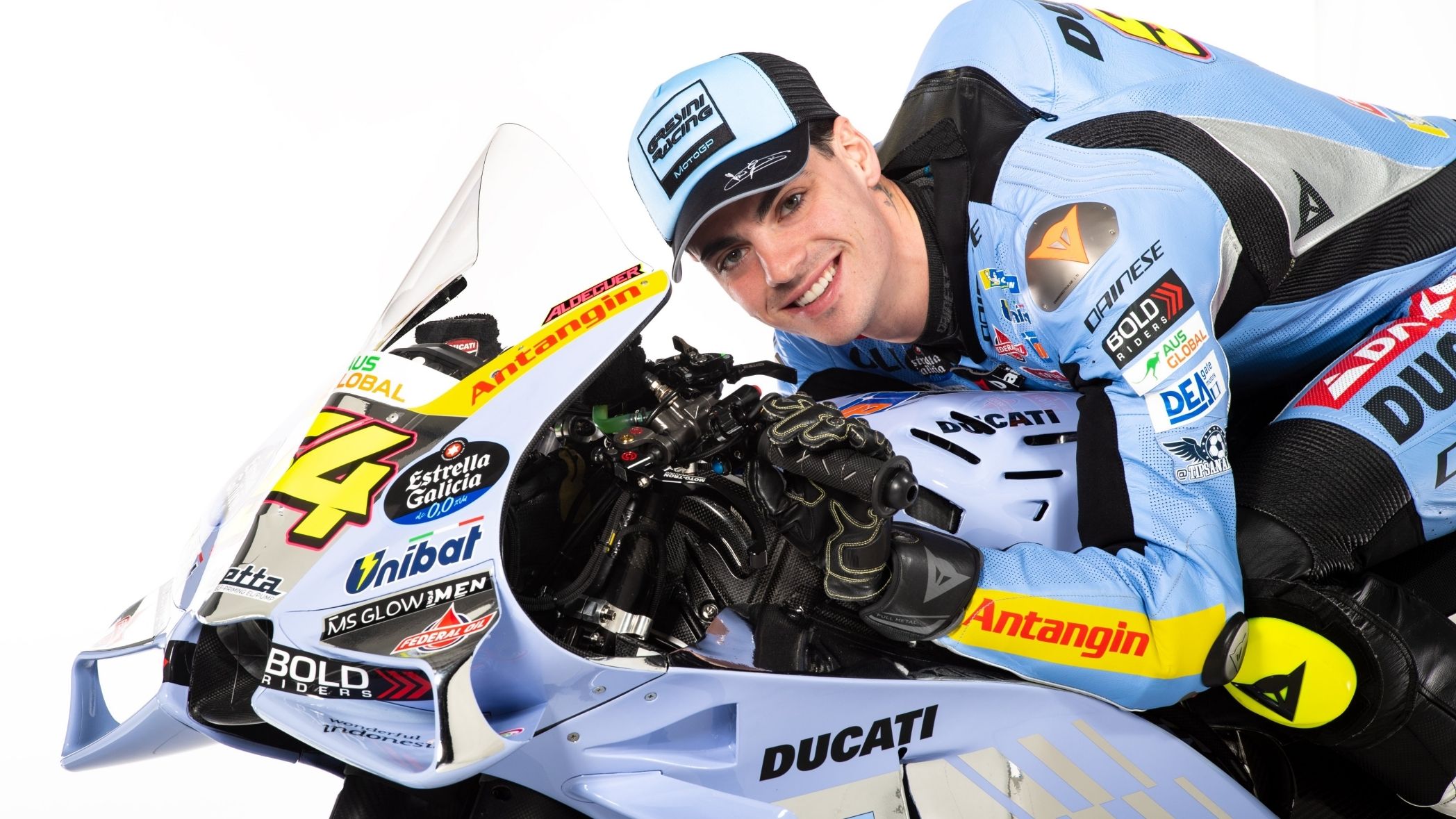 Ducati Desmosedici GP24 Gresini MotoGP 2025 Álex Márquez Fermín Aldeguer 19