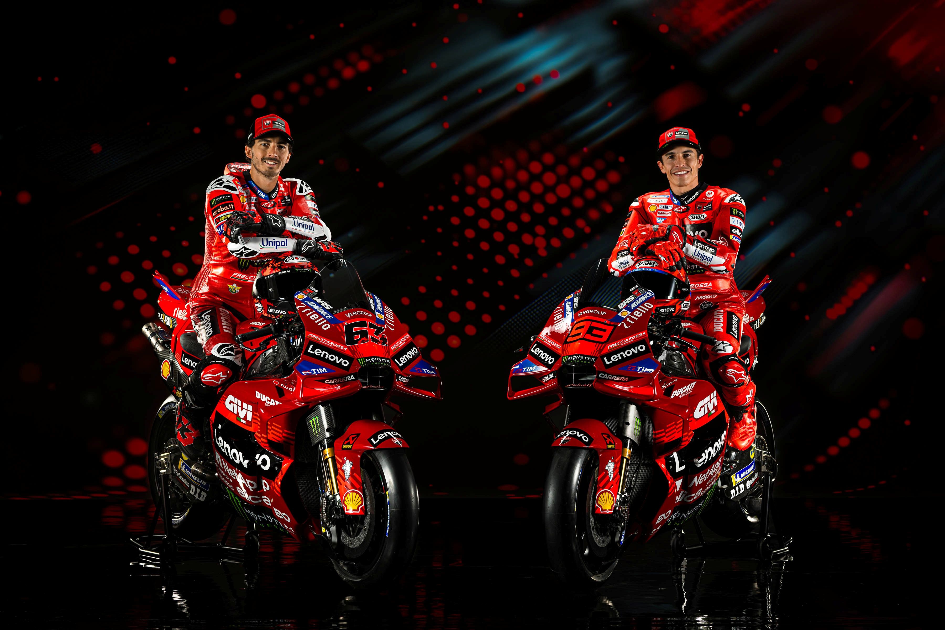 Ducati Desmosedici GP25 Lenovo MotoGP 2025 Pecco Bagnaia Marc Márquez 02