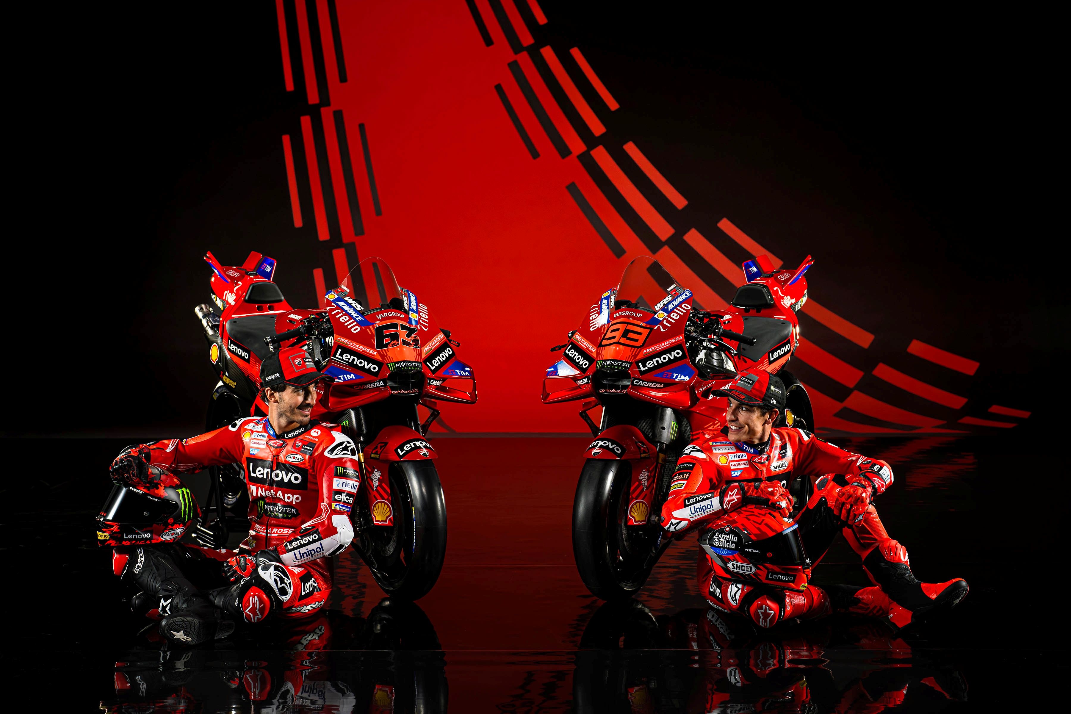 Ducati Desmosedici GP25 Lenovo MotoGP 2025 Pecco Bagnaia Marc Márquez 03