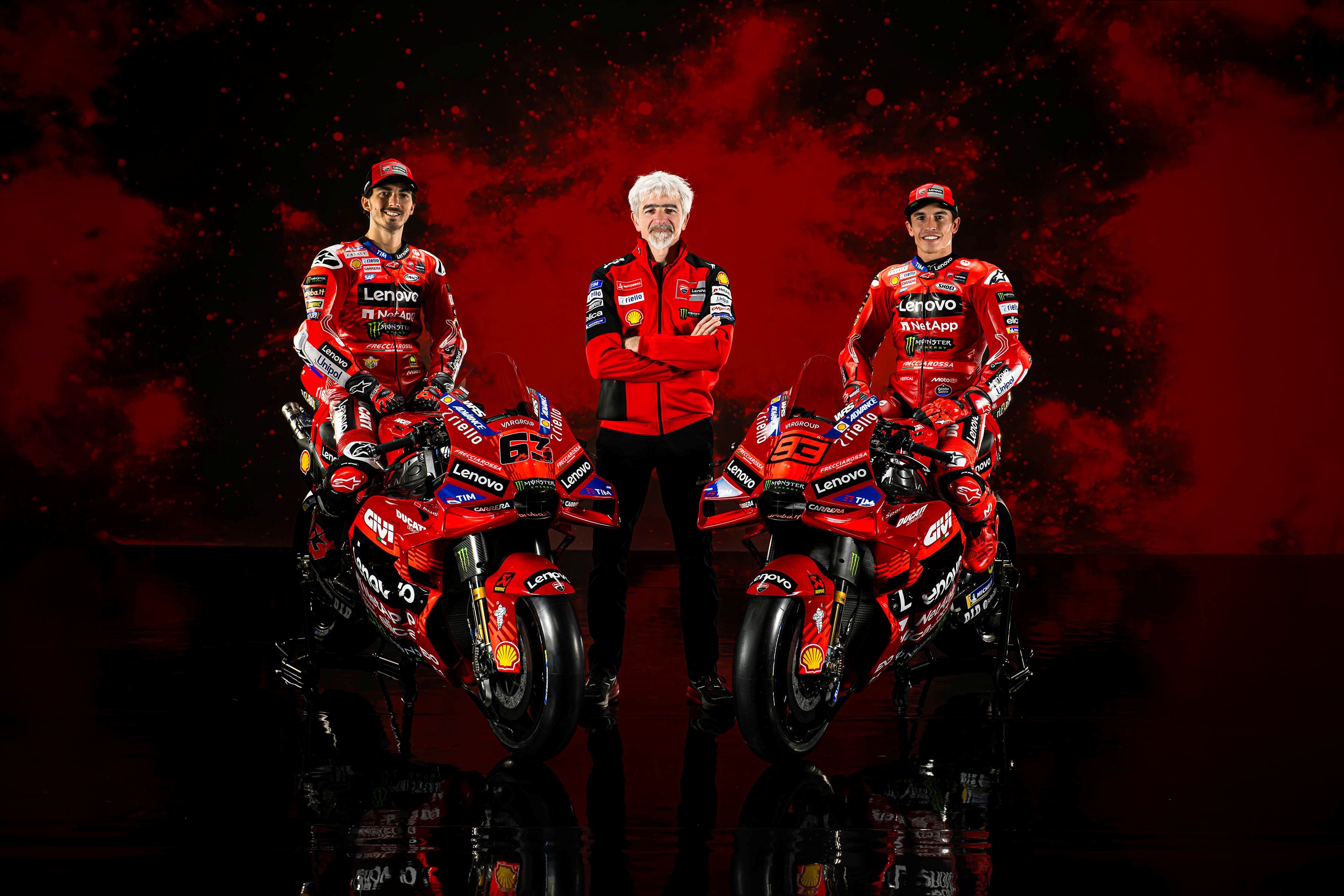 Ducati Desmosedici GP25 Lenovo MotoGP 2025 Pecco Bagnaia Marc Márquez 10