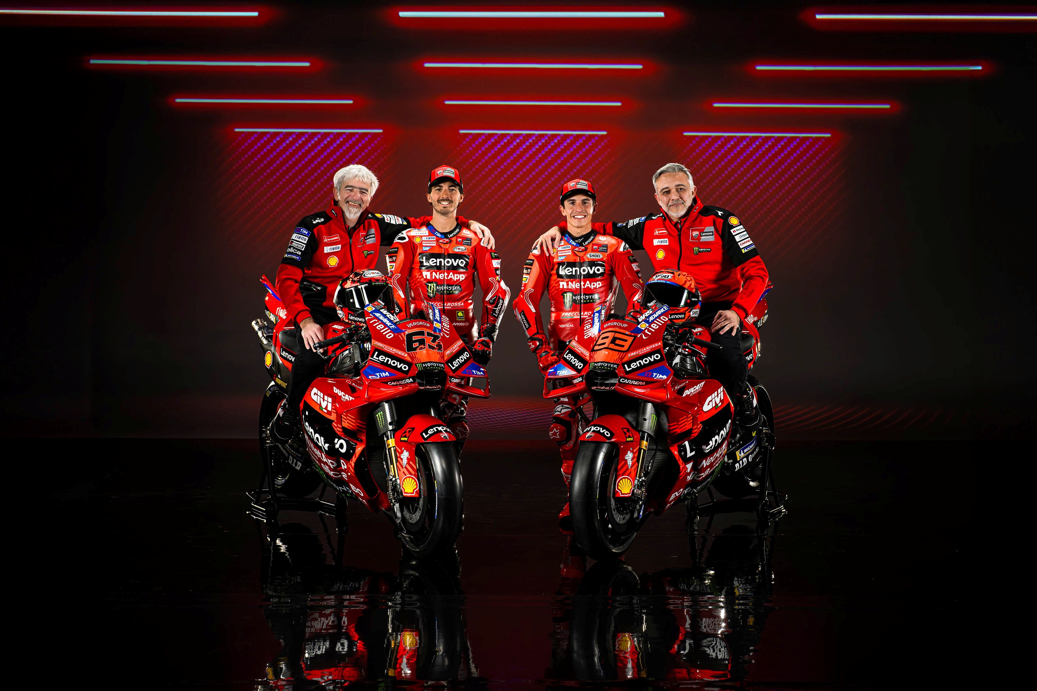 Ducati Desmosedici GP25 Lenovo MotoGP 2025 Pecco Bagnaia Marc Márquez 12