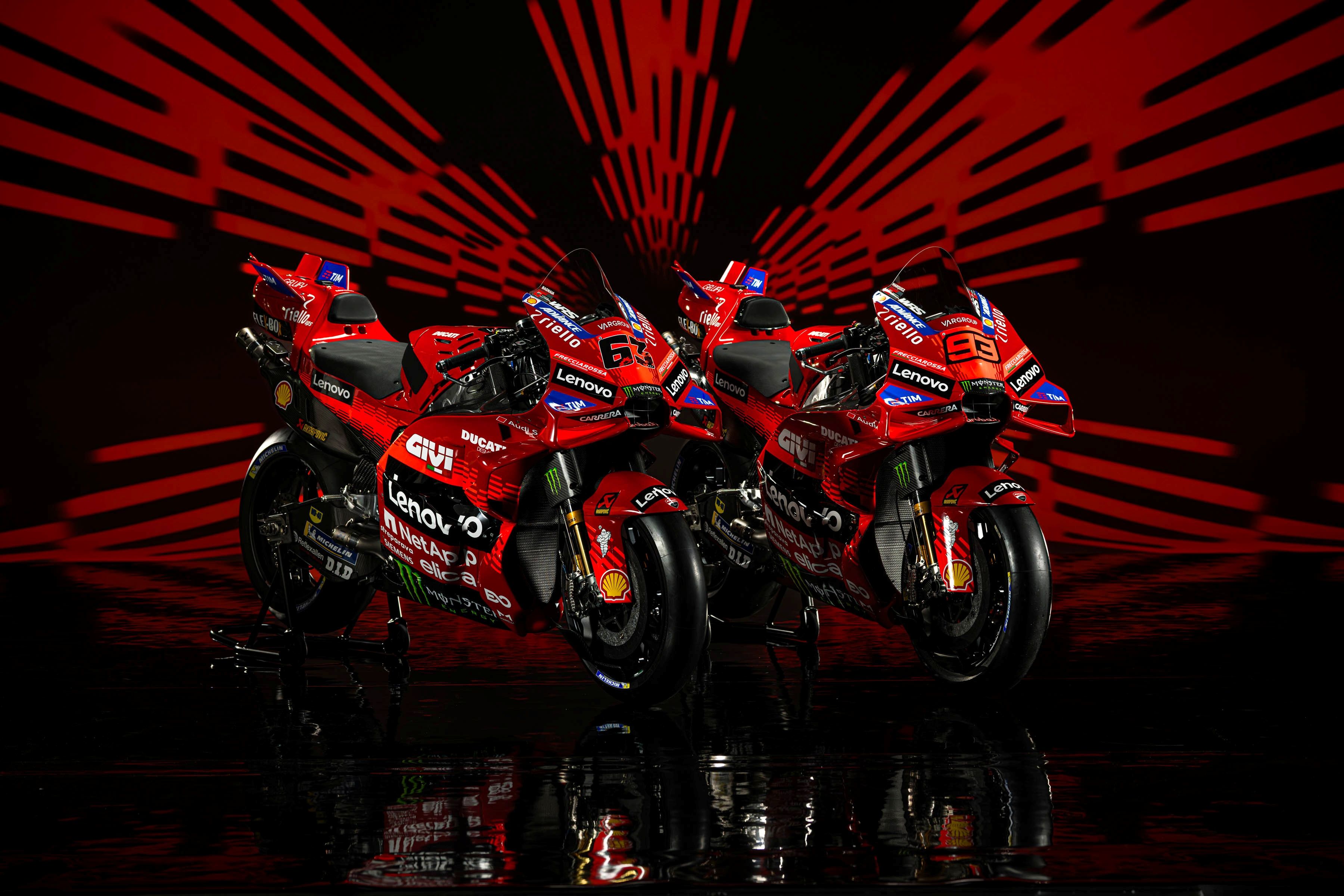 Ducati Desmosedici GP25 Lenovo MotoGP 2025 Pecco Bagnaia Marc Márquez 28