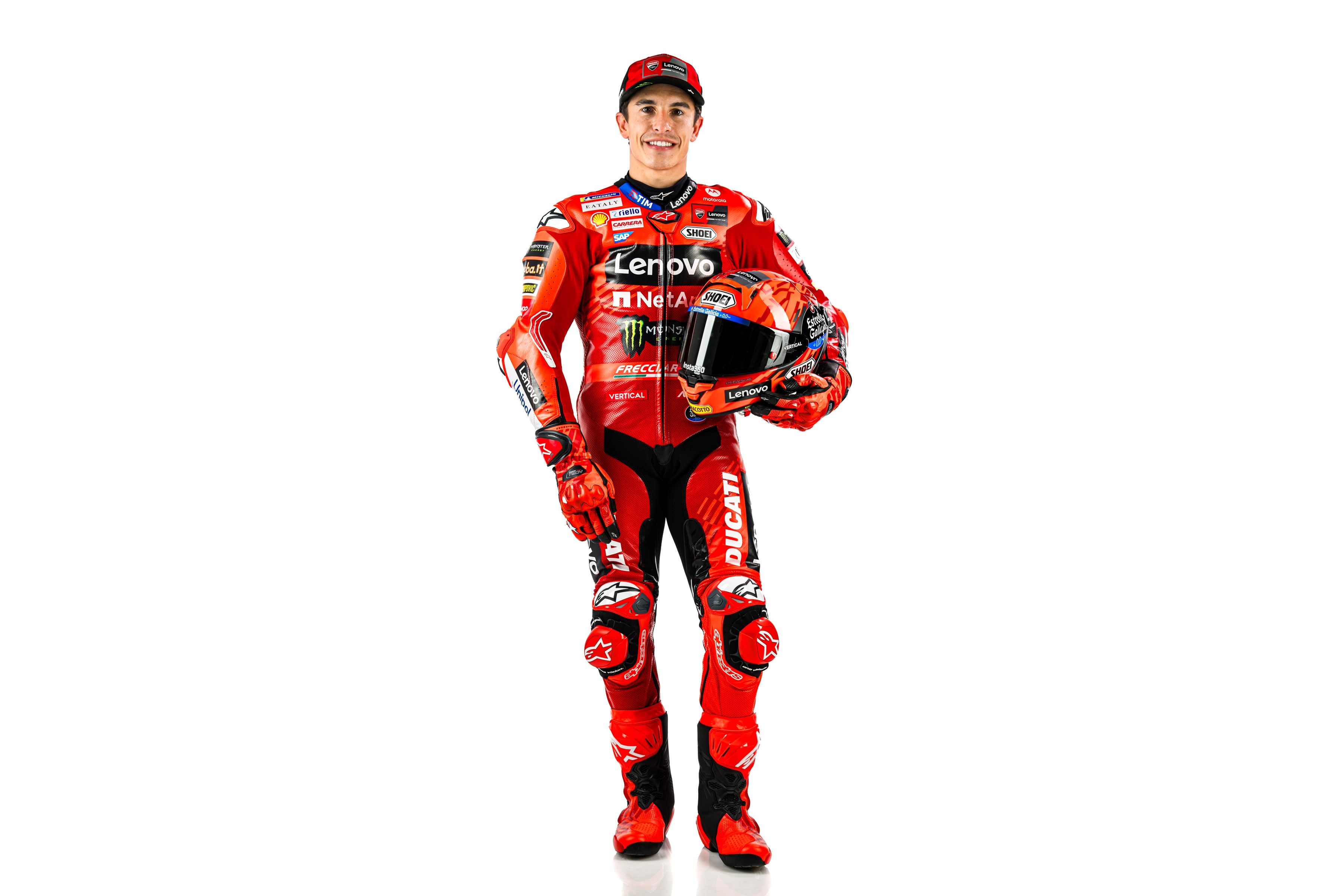 Ducati Desmosedici GP25 Lenovo MotoGP 2025 Pecco Bagnaia Marc Márquez 74
