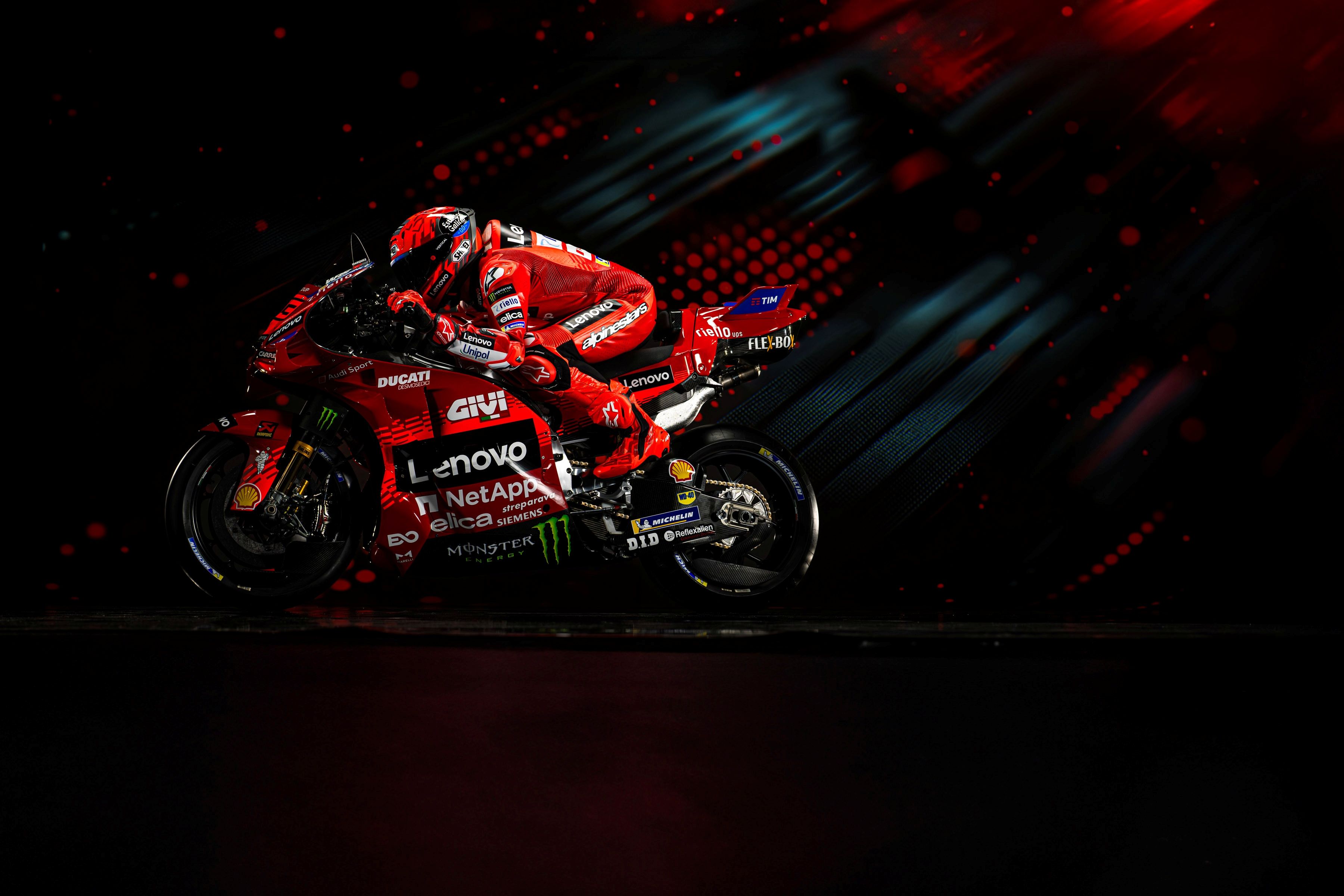 Ducati Desmosedici GP25 Lenovo MotoGP 2025 Pecco Bagnaia Marc Márquez 81