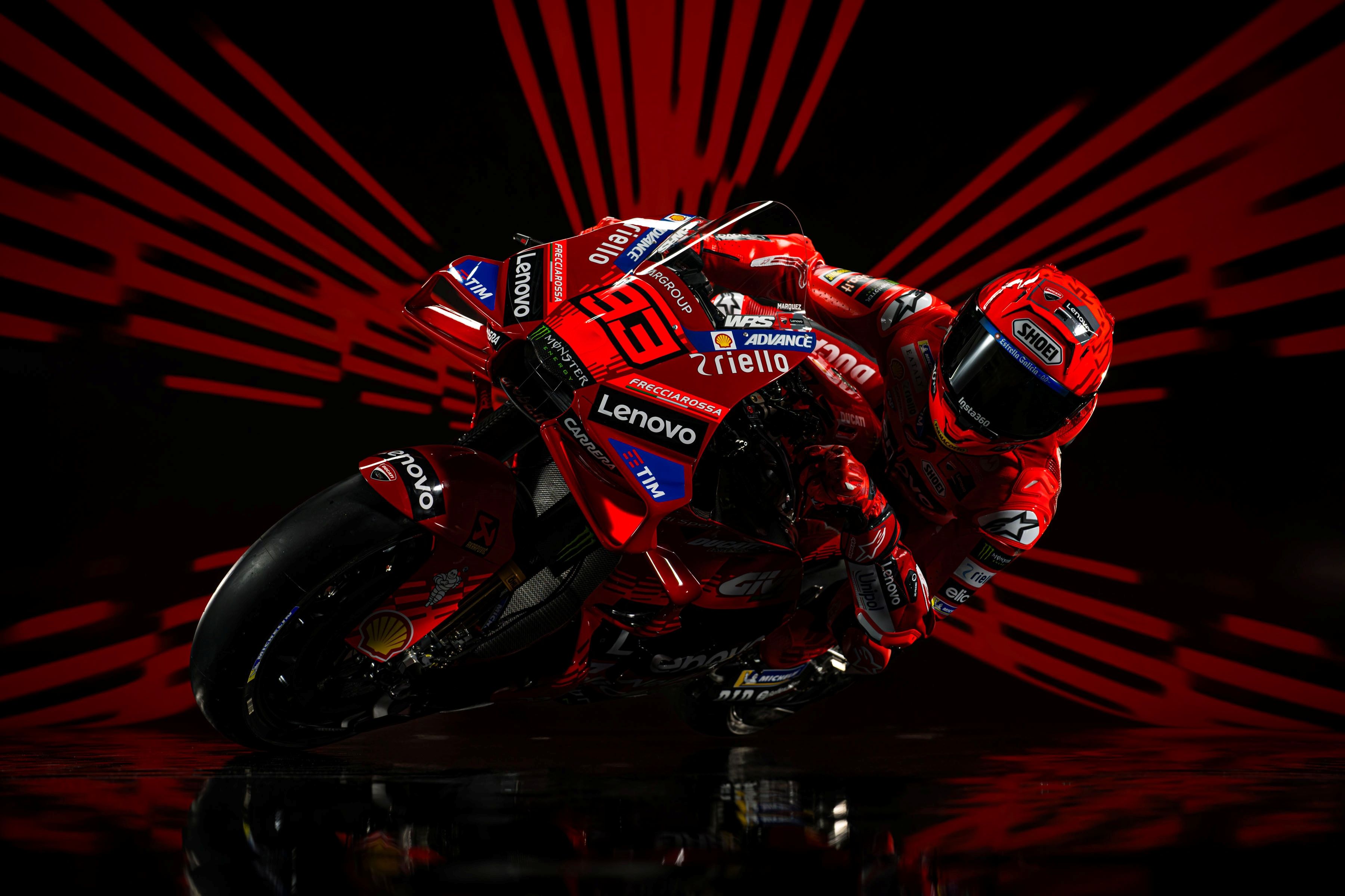 Ducati Desmosedici GP25 Lenovo MotoGP 2025 Pecco Bagnaia Marc Márquez 84