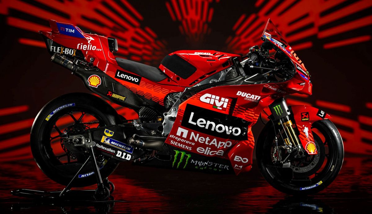 La Ducati Desmosedici GP25 del Lenovo que llevarán MotoGP 2025 Pecco Bagnaia y Marc Márquez La Ducati Desmosedici GP25 del Lenovo que llevarán MotoGP 2025 Pecco Bagnaia y Marc Márquez