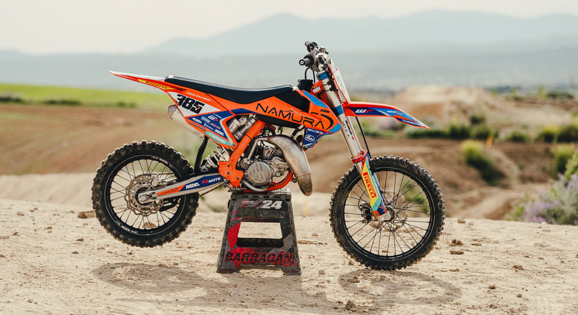KTM 105 SX DTWorks de Jorge Salvador