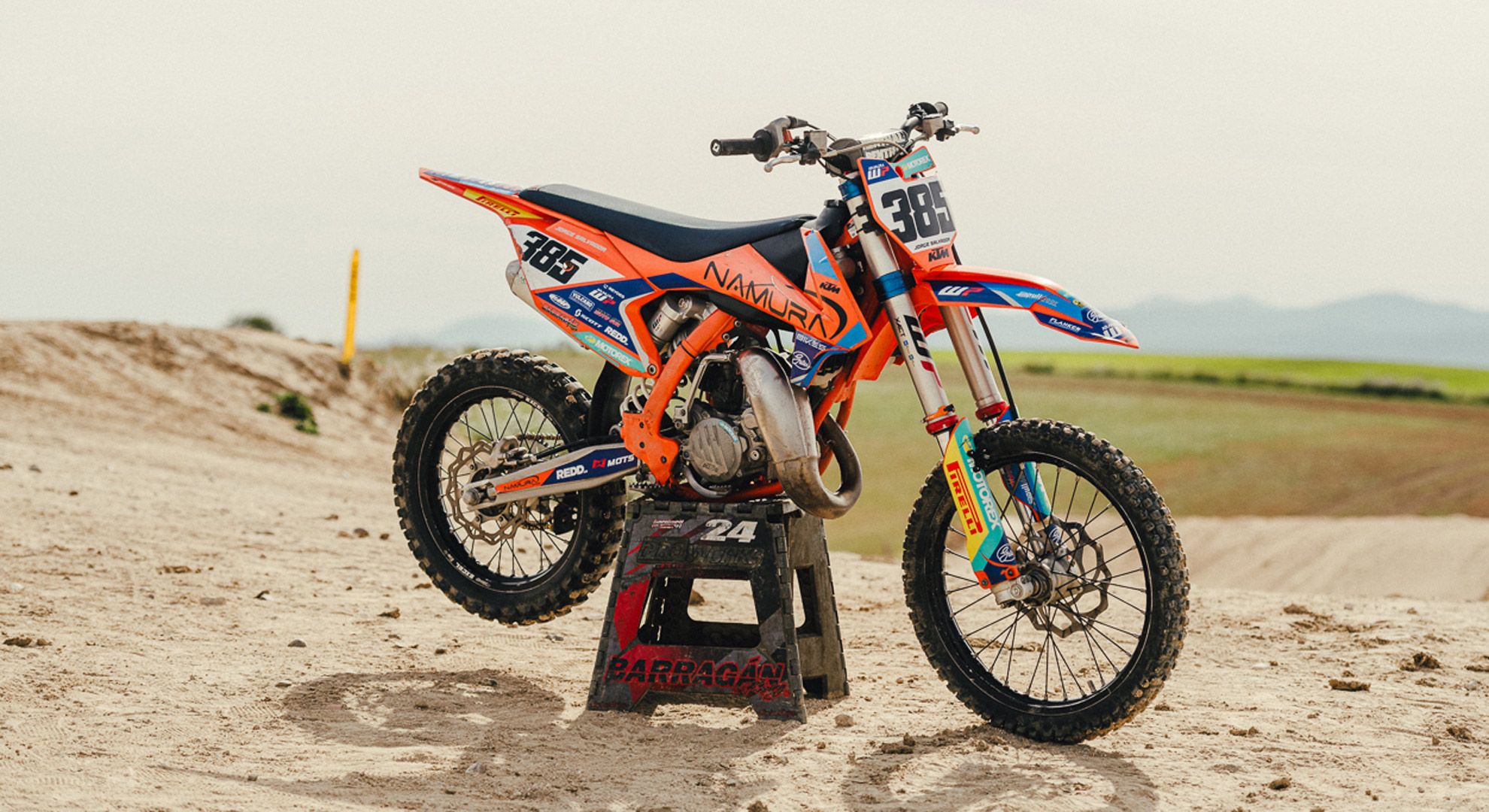 KTM 105 SX DTWorks de Jorge Salvador