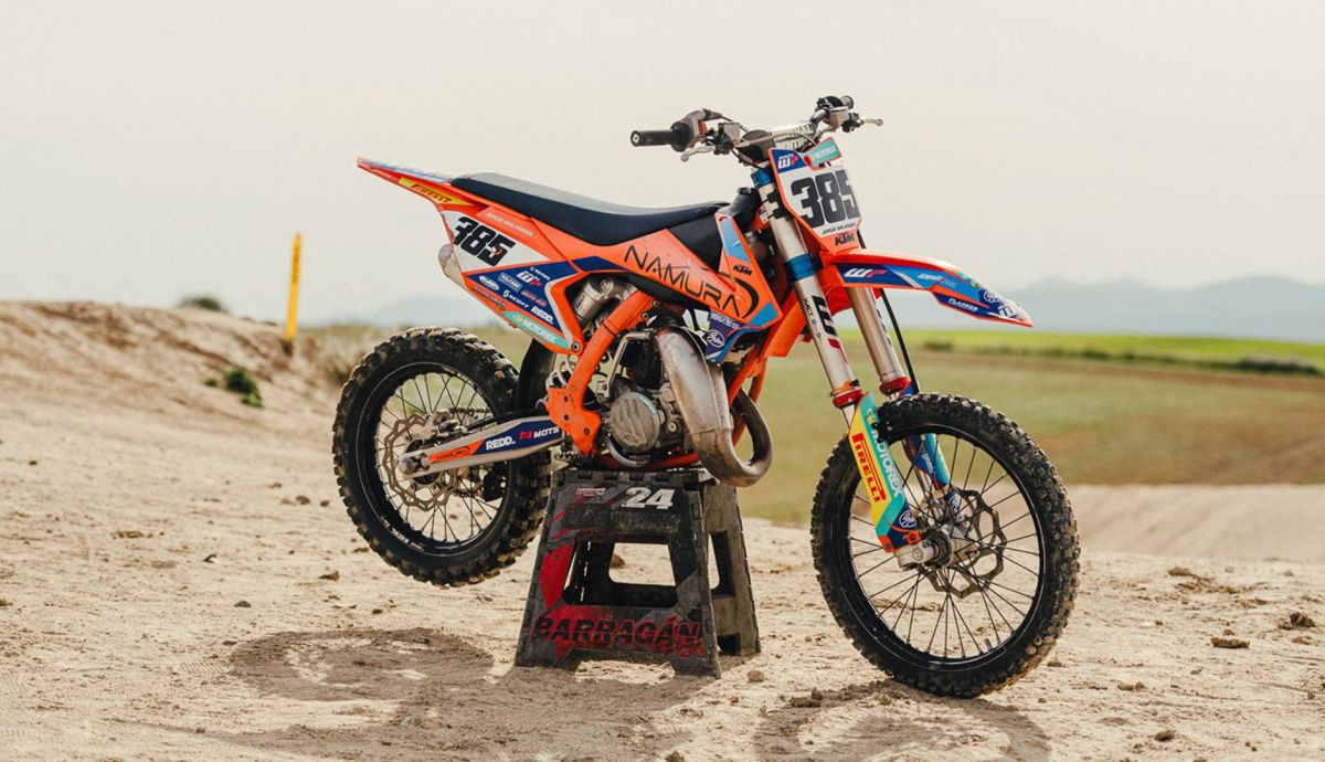 KTM 105 SX DTWorks de Jorge Salvador