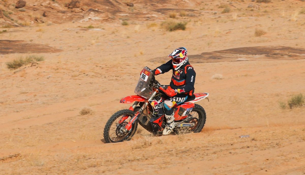 Tobias Ebster ha conseguido meterse en el top 10 en el Dakar 2025 Tobias Ebster ha conseguido meterse en el top 10 en el Dakar 2025