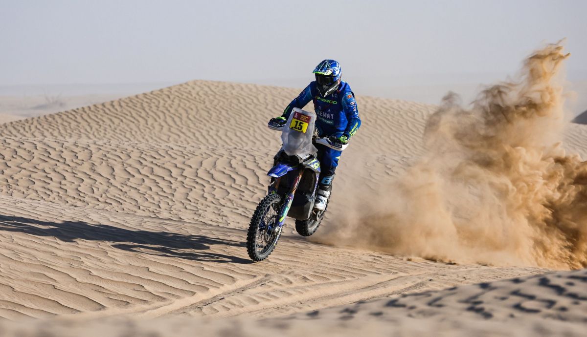 Lorenzo Santolino ha conseguido en el Dakar 2025 su primera victoria de etapa en la prueba Lorenzo Santolino ha conseguido en el Dakar 2025 su primera victoria de etapa en la prueba